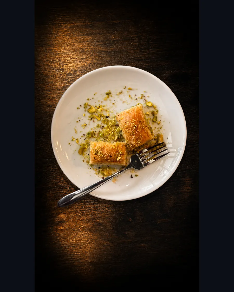 Pistachio baklava